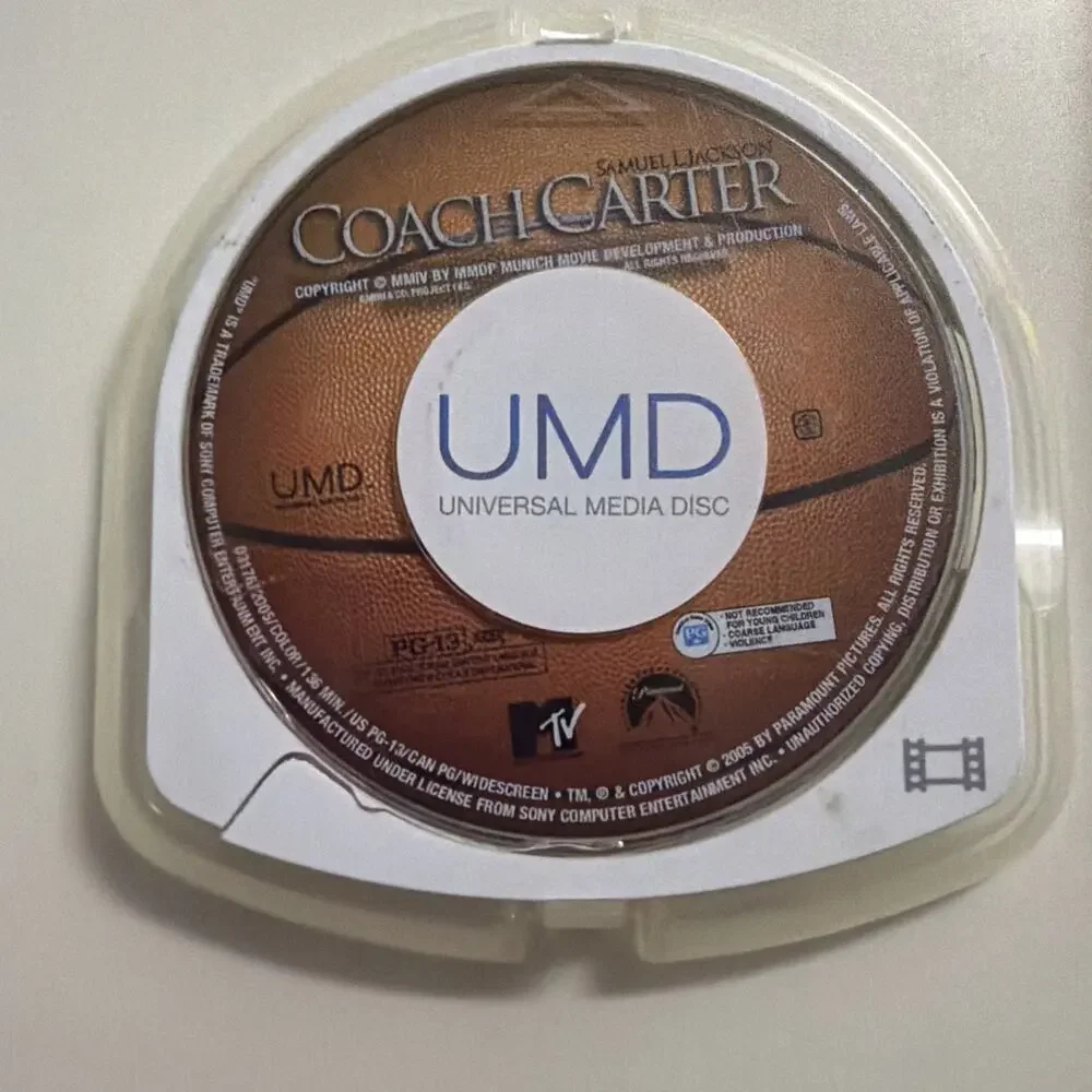 Coach Carter (UMD Video, PSP, 2005) Samuel L. Jackson